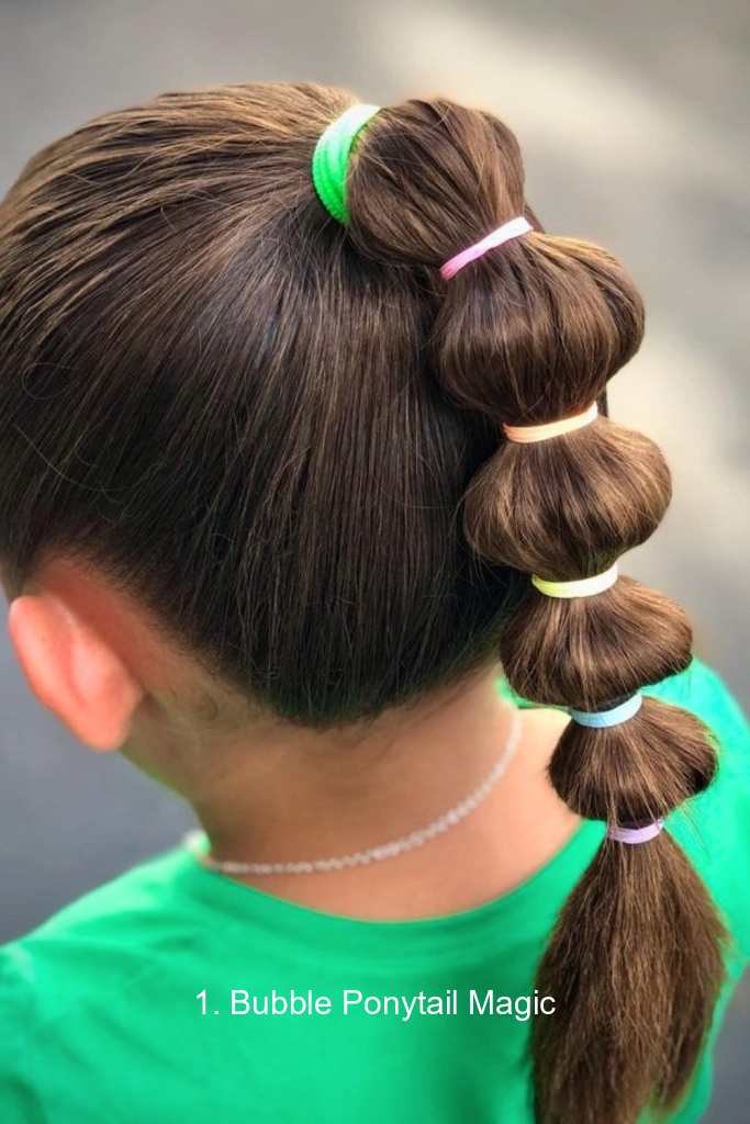 1. Bubble Ponytail Magic