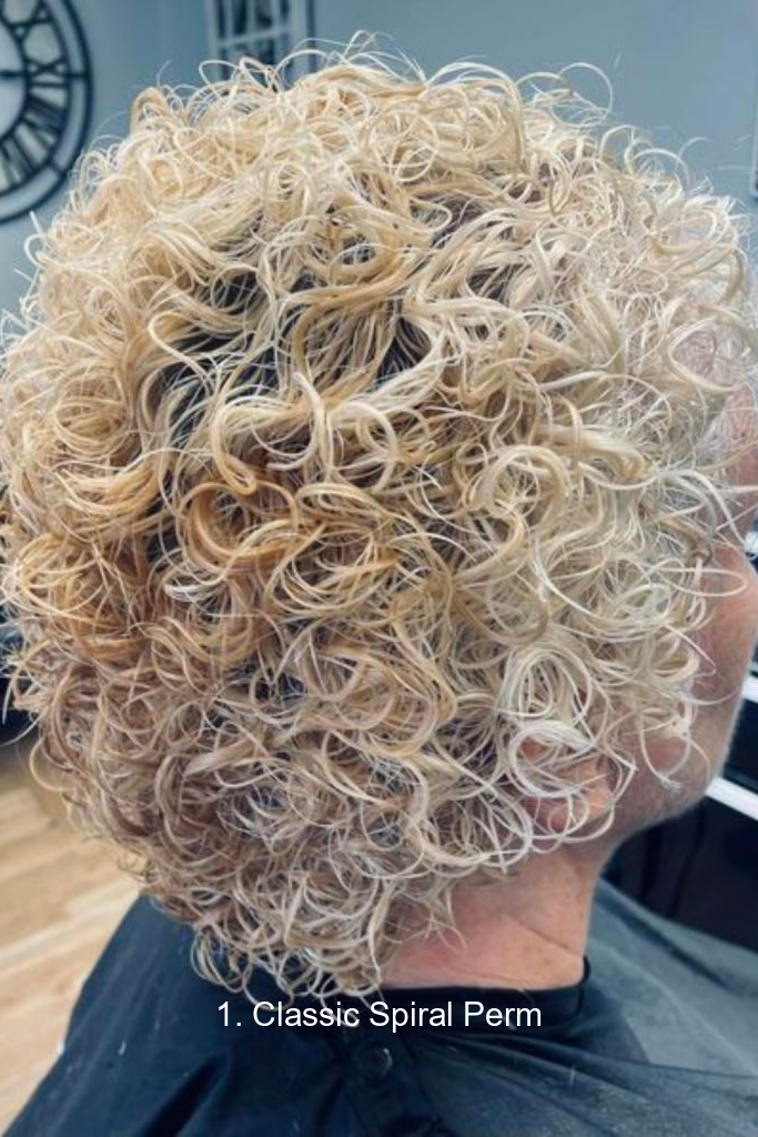 1. Classic Spiral Perm