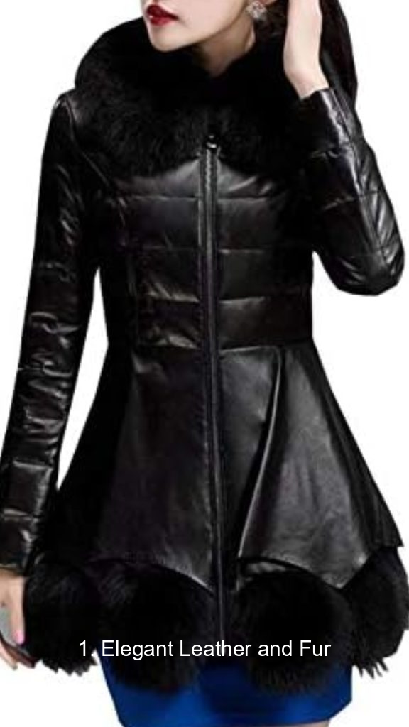 1. Elegant Leather and Fur