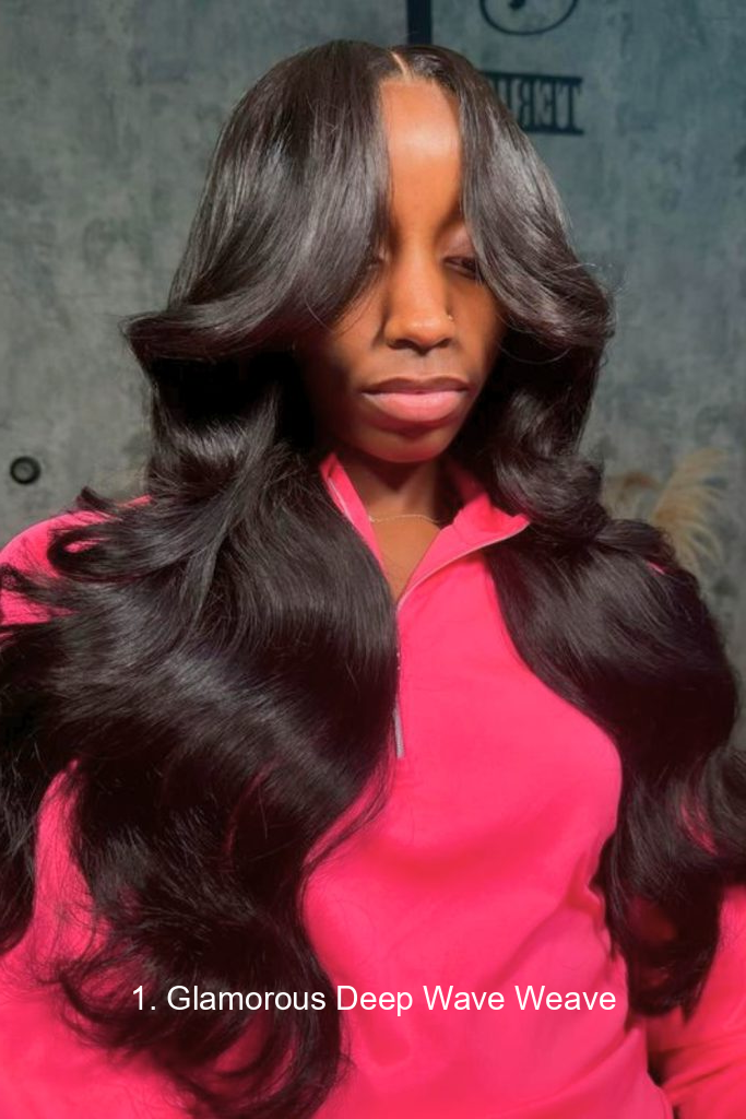 1. Glamorous Deep Wave Weave