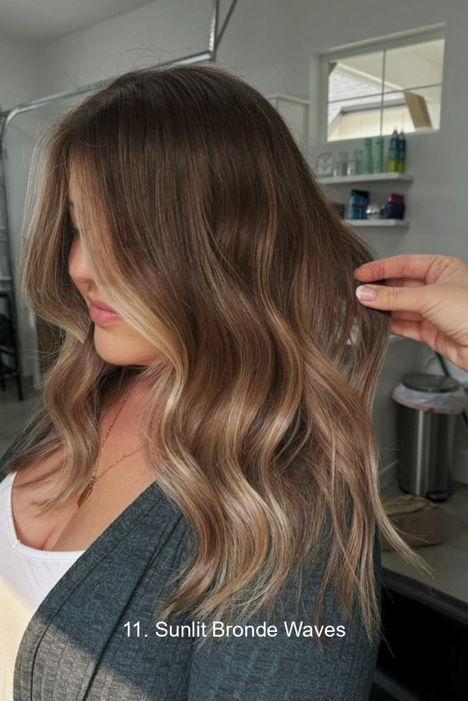 11. Sunlit Bronde Waves