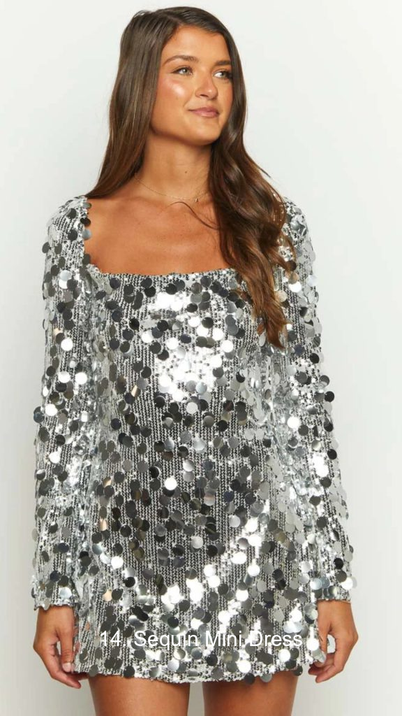 14. Sequin Mini Dress