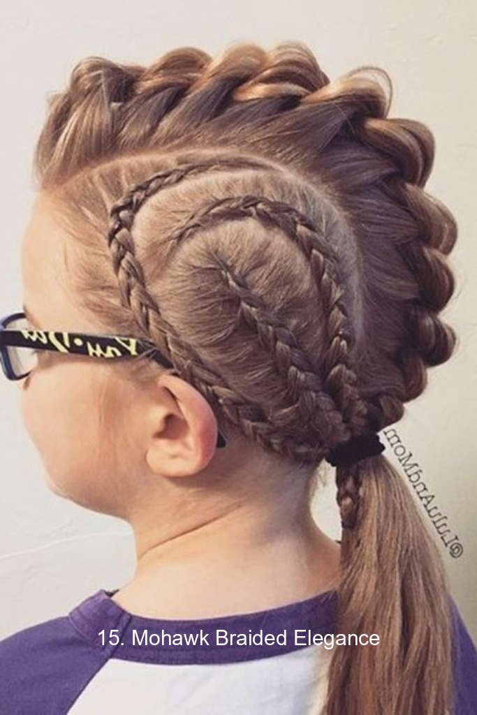 15. Mohawk Braided Elegance