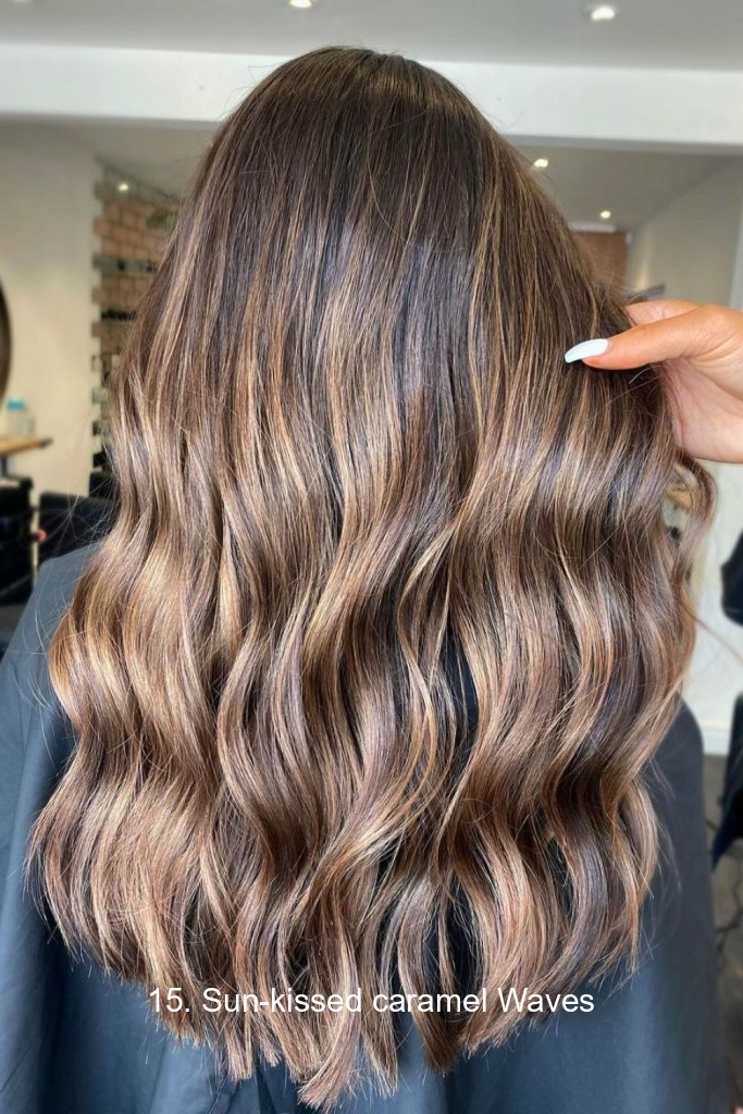 15. Sun-kissed caramel Waves