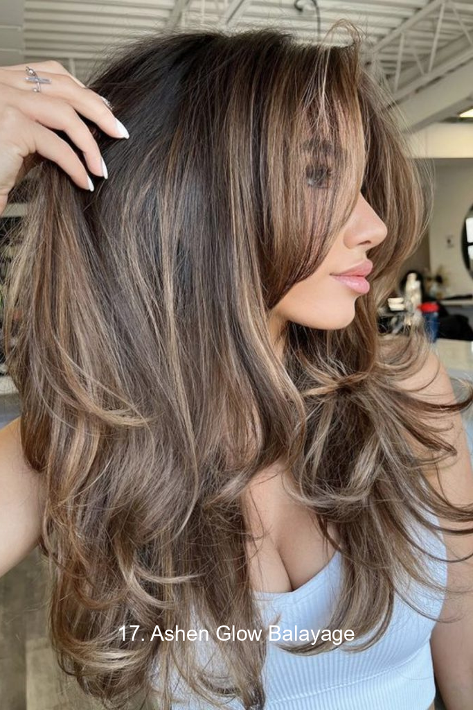 17. Ashen Glow Balayage