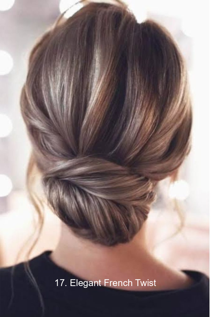 17. Elegant French Twist