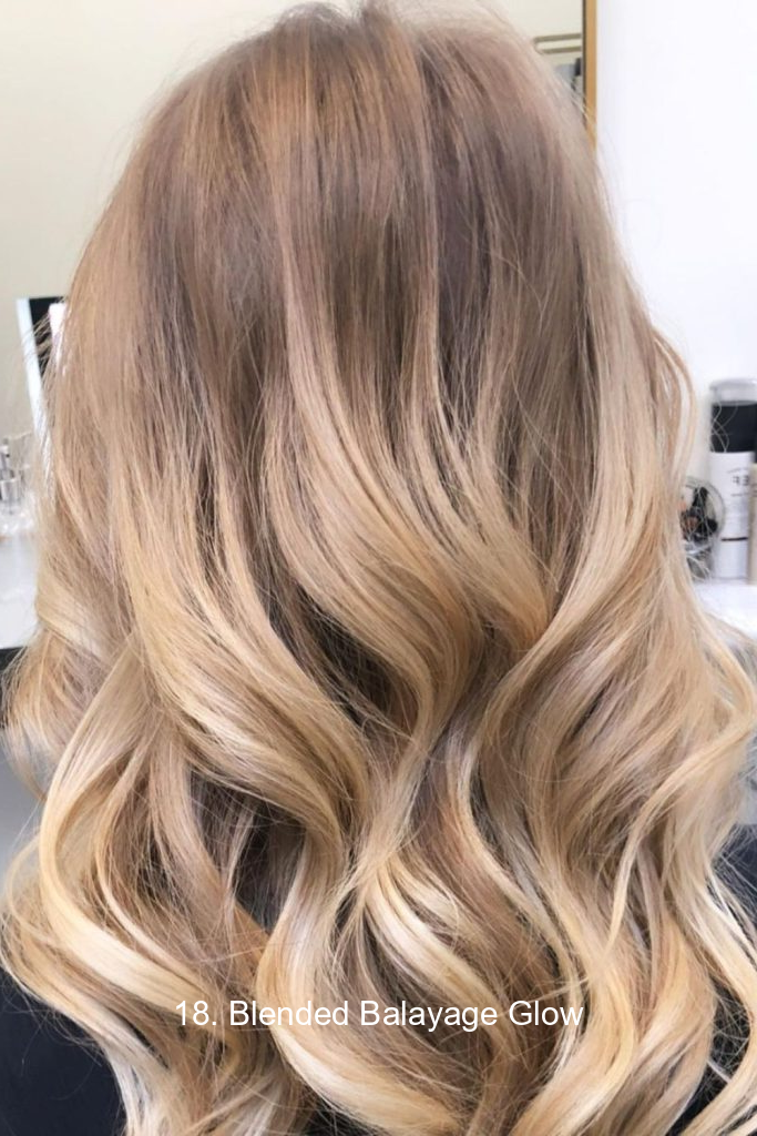 18. Blended Balayage Glow