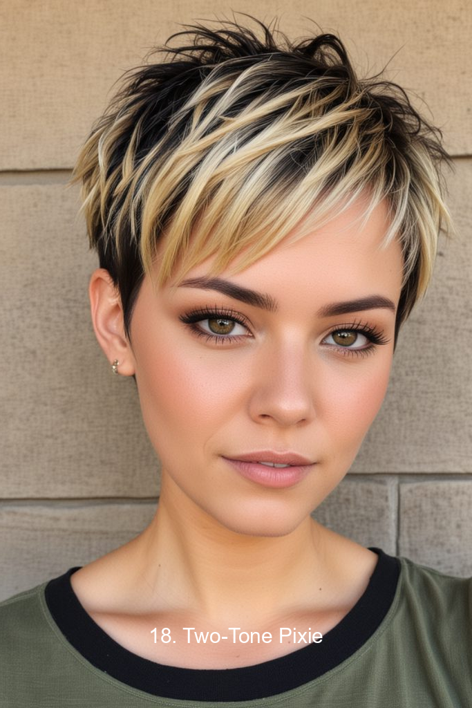 18. Two-Tone Pixie