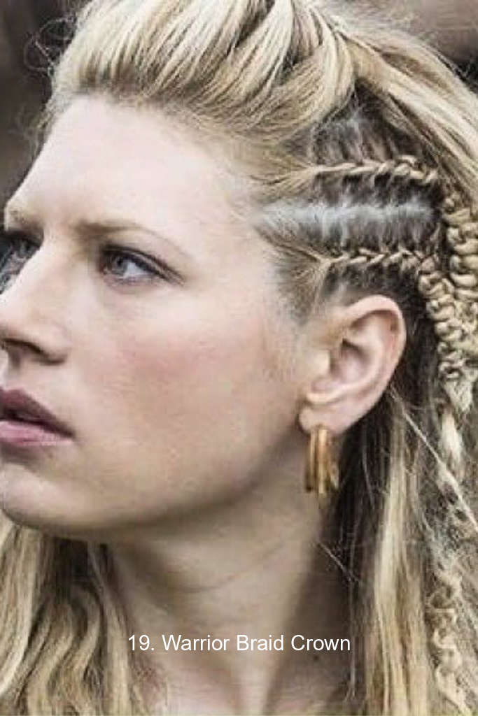 19. Warrior Braid Crown