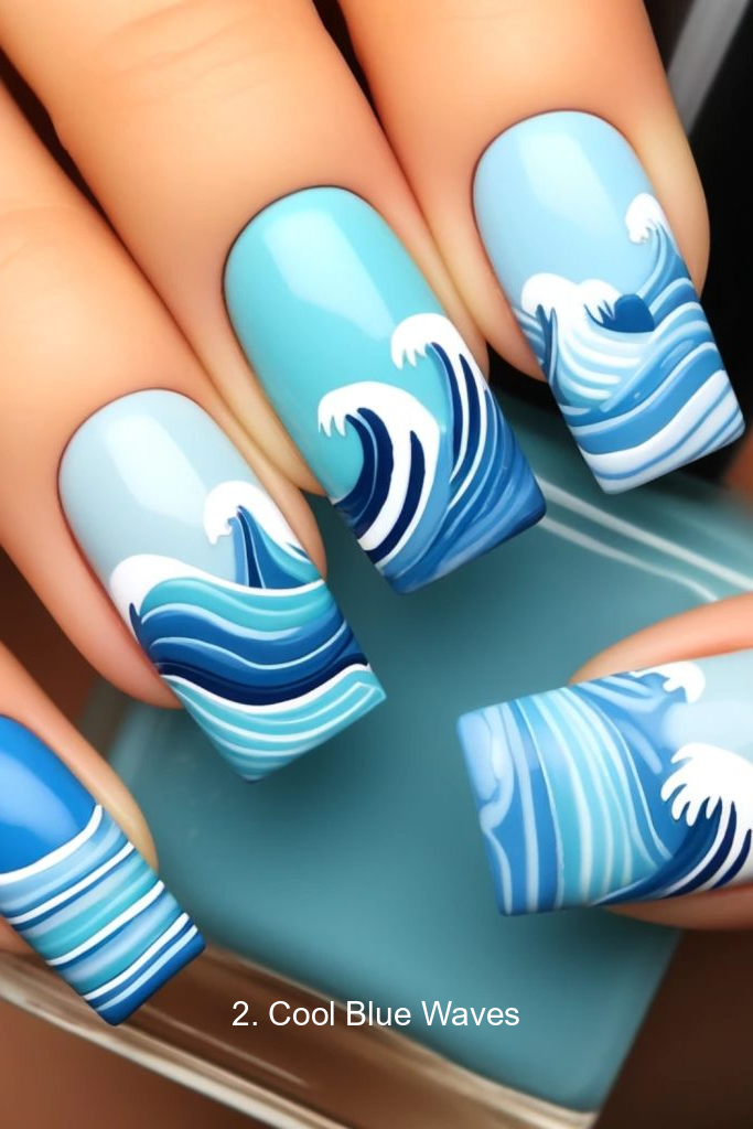 2. Cool Blue Waves