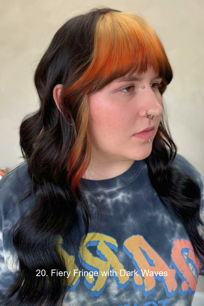 20. Fiery Fringe with Dark Waves