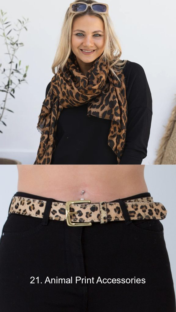 21. Animal Print Accessories