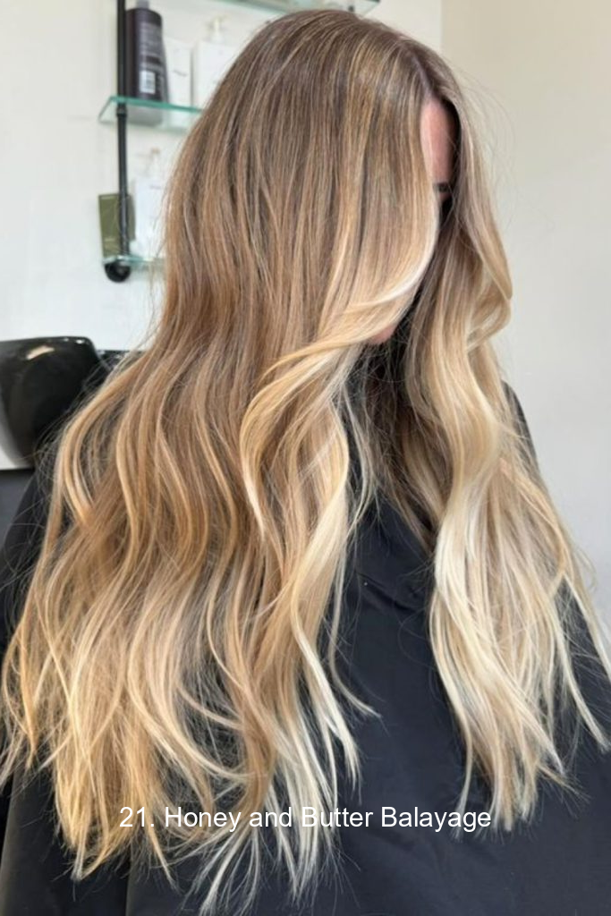 21. Honey and Butter Balayage