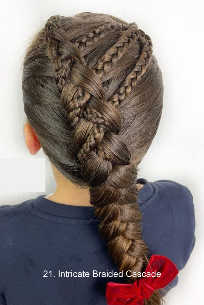 21. Intricate Braided Cascade