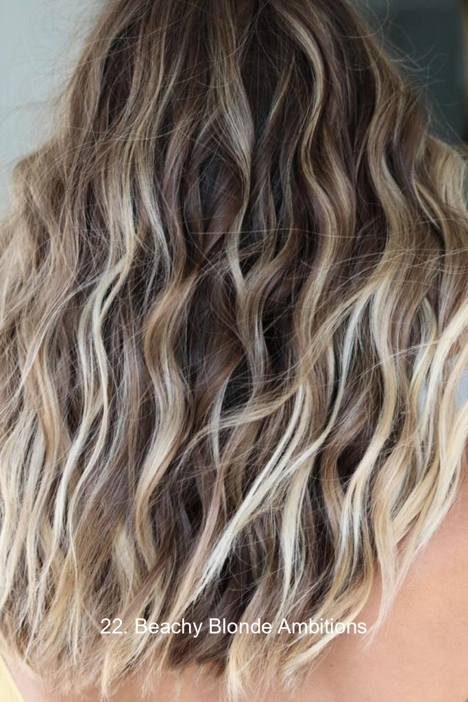 22. Beachy Blonde Ambitions