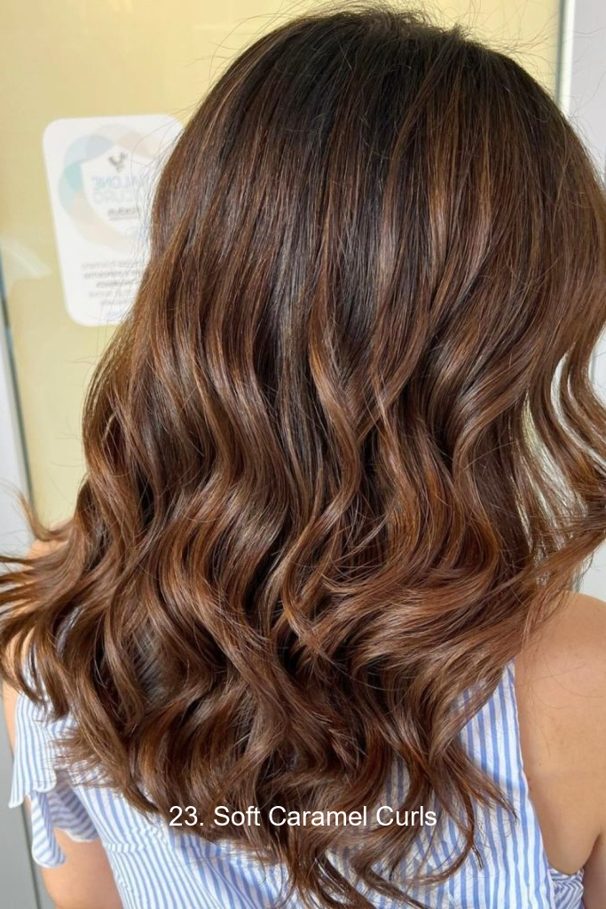 23. Soft Caramel Curls