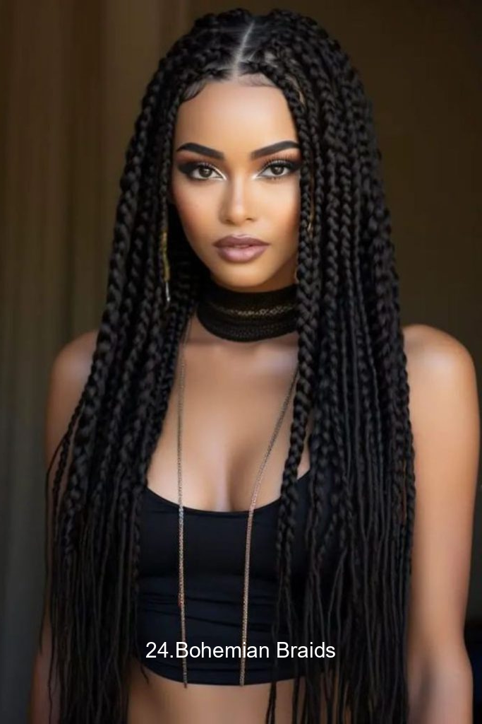 24.Bohemian Braids