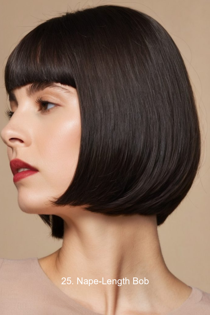 25. Nape-Length Bob