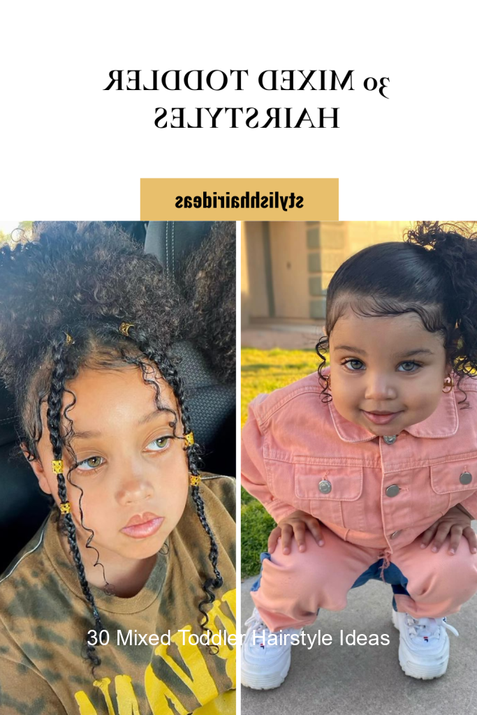 30 Mixed Toddler Hairstyle Ideas