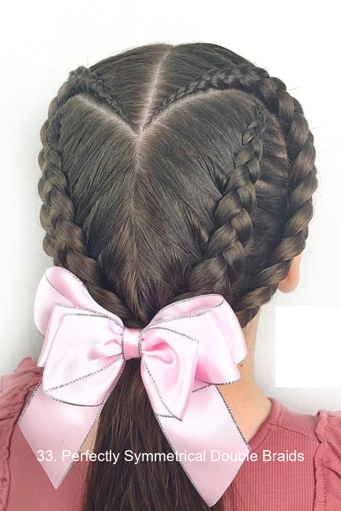 33. Perfectly Symmetrical Double Braids