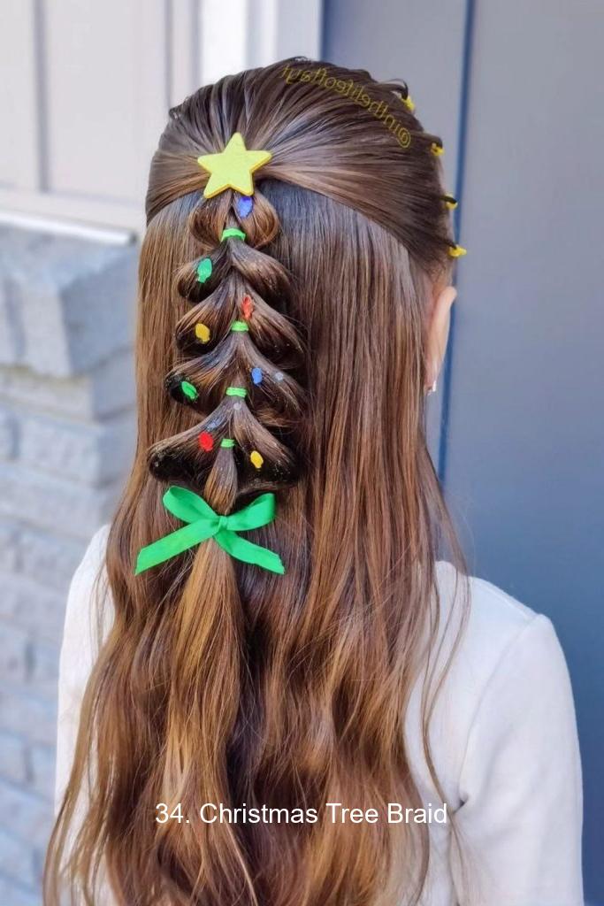 34. Christmas Tree Braid