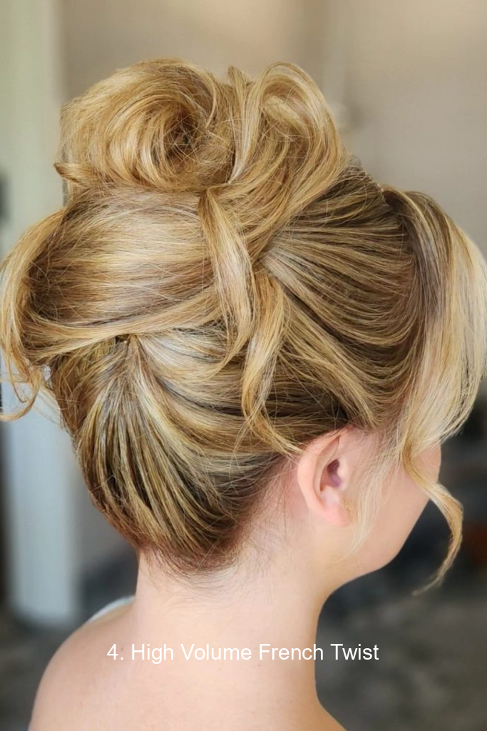 4. High Volume French Twist