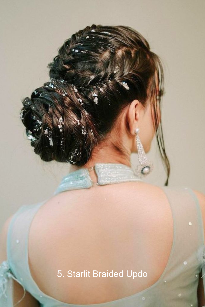 5. Starlit Braided Updo