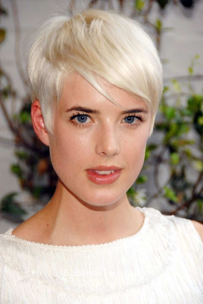 6. Blonde Pixie Cut