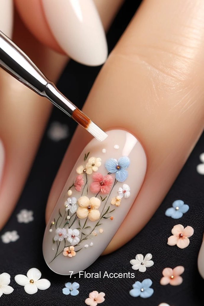 7. Floral Accents