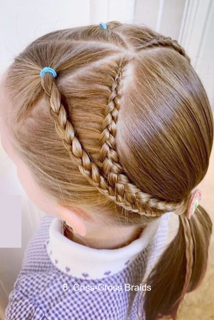 8. Criss-Cross Braids